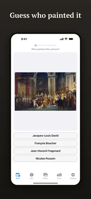 IQart: Art Quiz & Paintings screenshot 1