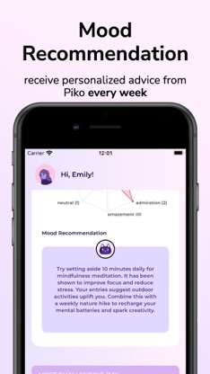 Piko AI: Mood Tracker Journal screenshot 6