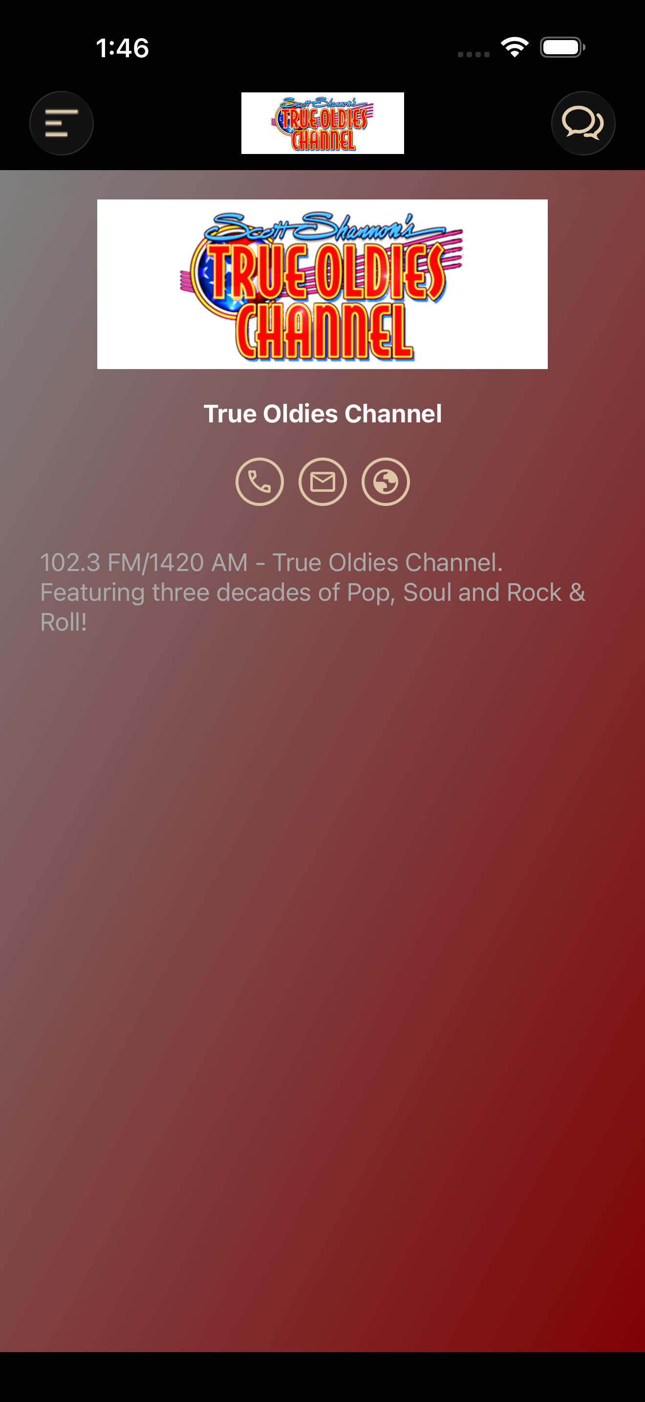 True Oldies Channel  102.3 FM screenshot 5