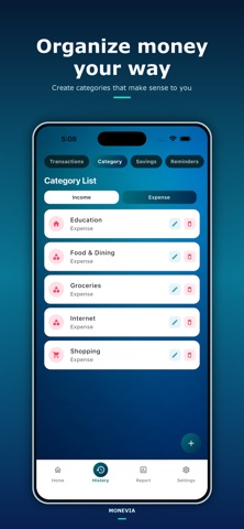 Monevia: Money Flow Tracker Screenshot 3 of 9