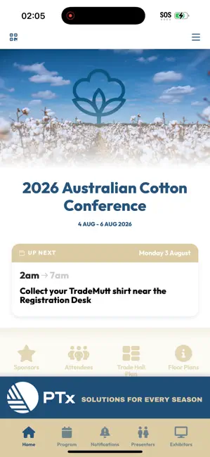 2026 Cotton Conference iPhone screenshot 1