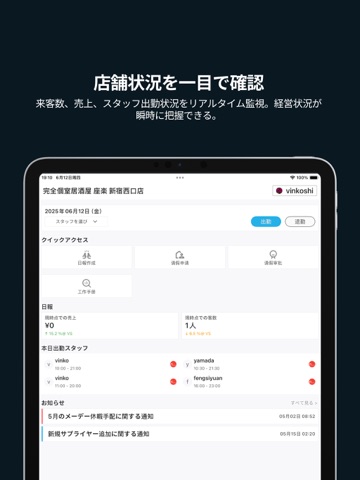 Muzen Kanri AI iPad screenshot
