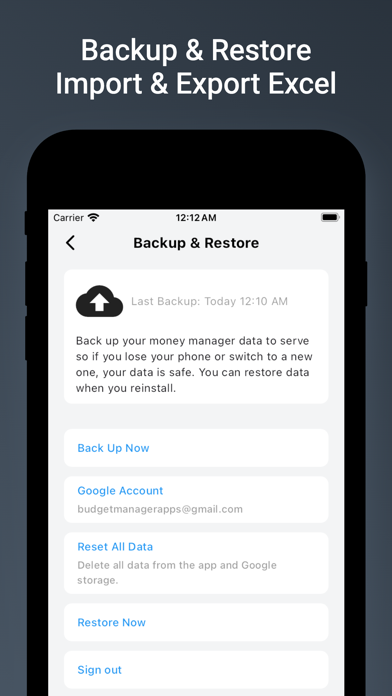 Money Manager: Budget Pro Screenshot