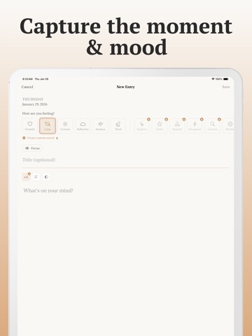 Ink - Journal & Diary iPad screenshot
