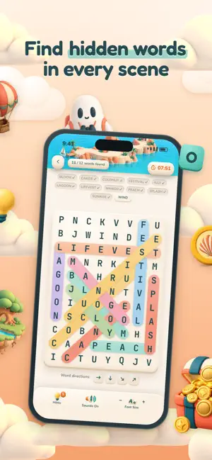 Wordsearch: Daily Puzzle Game screenshot 2