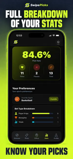 SwipePicks screenshot 1
