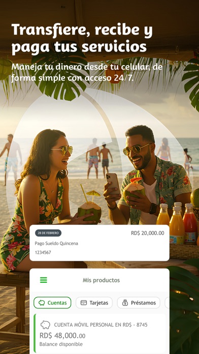 Móvil Banking Personal BHD Screenshot