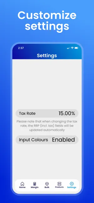 ieRetail Margin Calculator screenshot 4