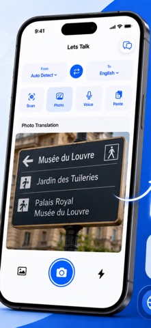 Let's Tolk - Offline Translate iPhone screenshot