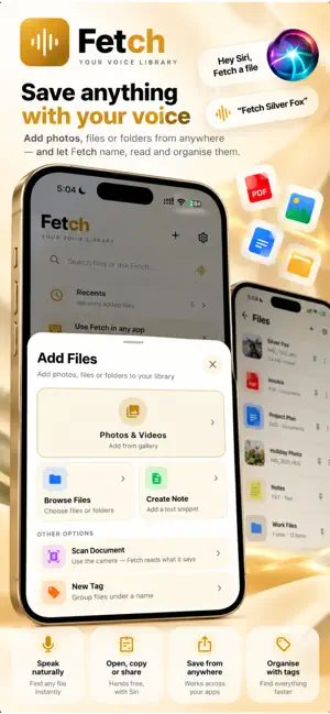 Fetch — Your Voice Library screenshot 2