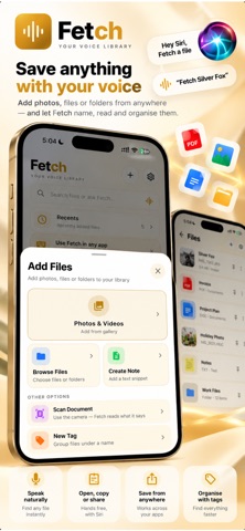 Fetch — Your Voice Library Screenshot 2 of 6
