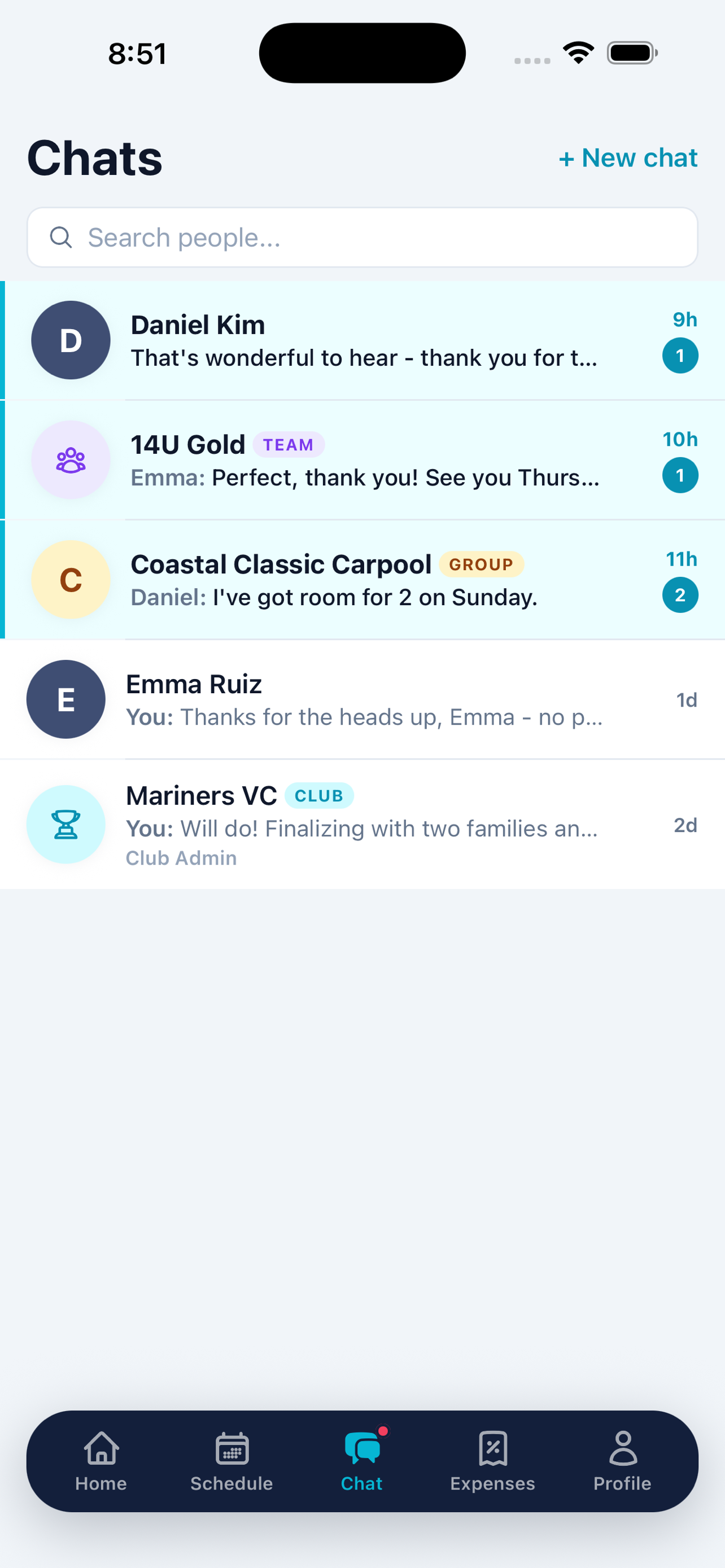 MarinersVC screenshot 4