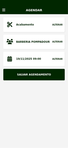 Barbearia Pompadour iPhone screenshot