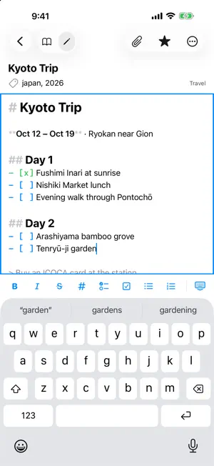 Joeny Notes screenshot 3