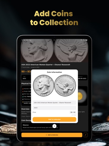 Coin Checker: Coin Identifier iPad screenshot
