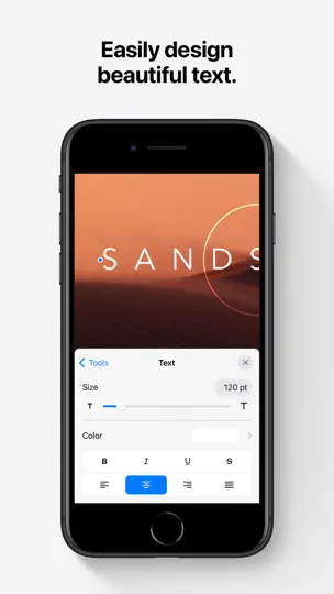 Скриншот Pixelmator Classic IOS на iPhone 3