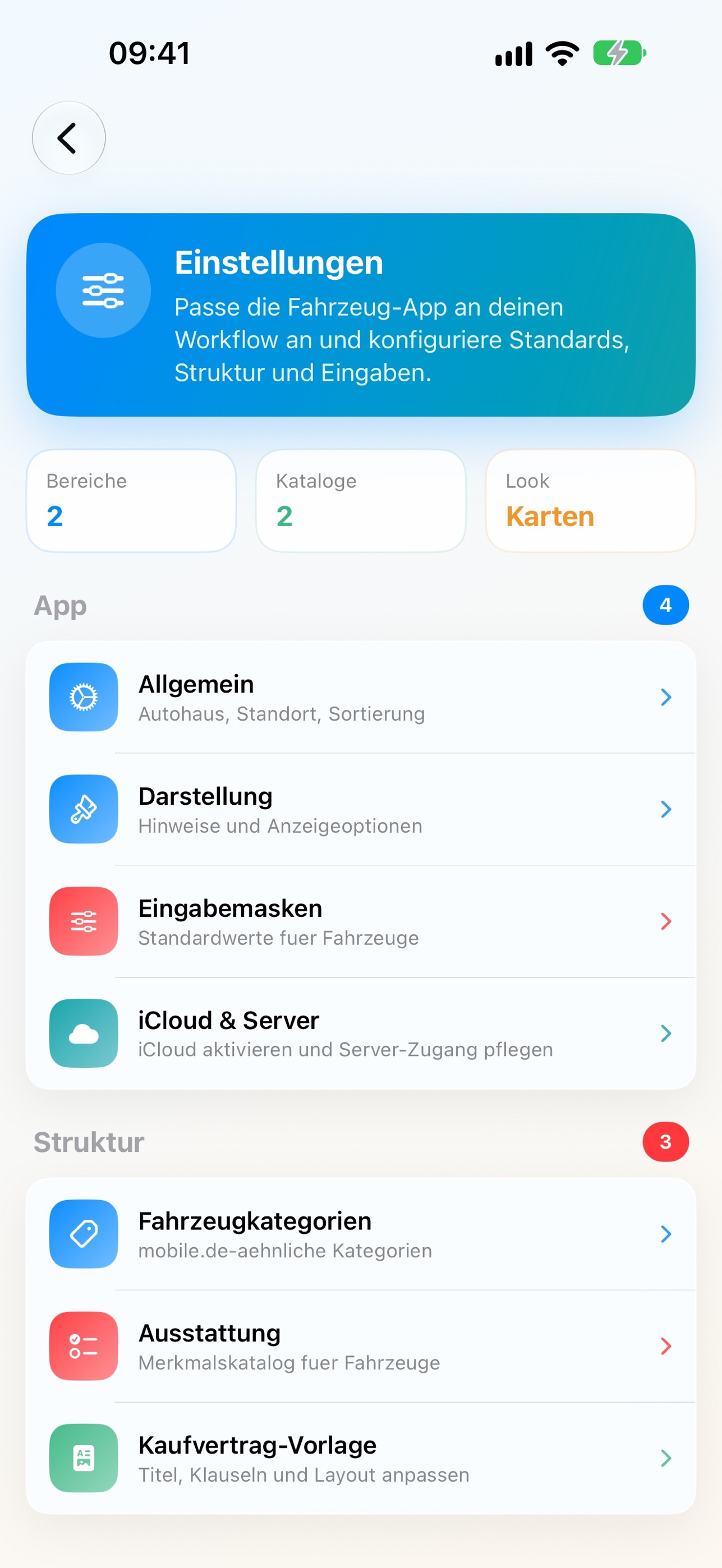 Screenshot 1 of Auto Assistenz 2.0