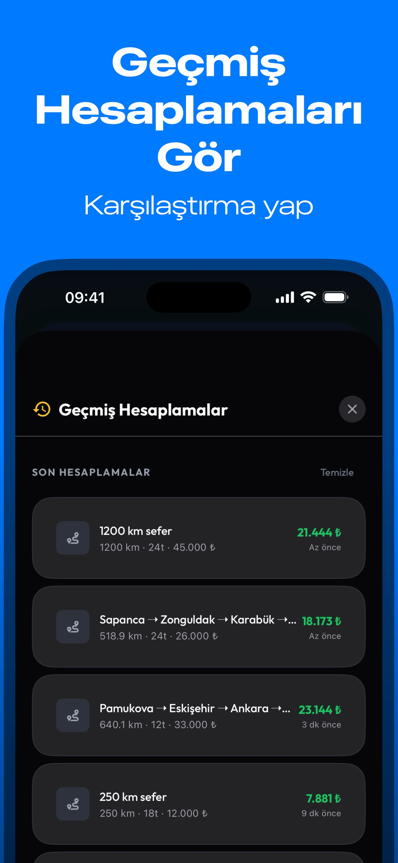 NavlunMatik - Kârlılık Hesabı
