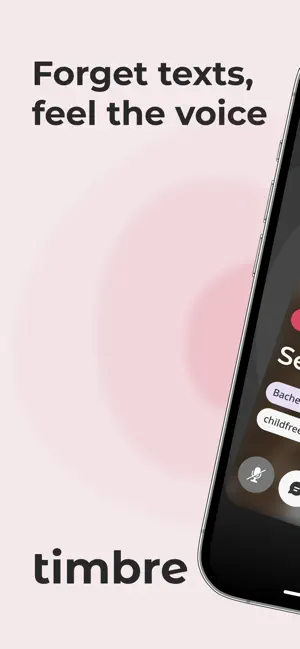 Timbre – Instant Voice Dating screenshot 1
