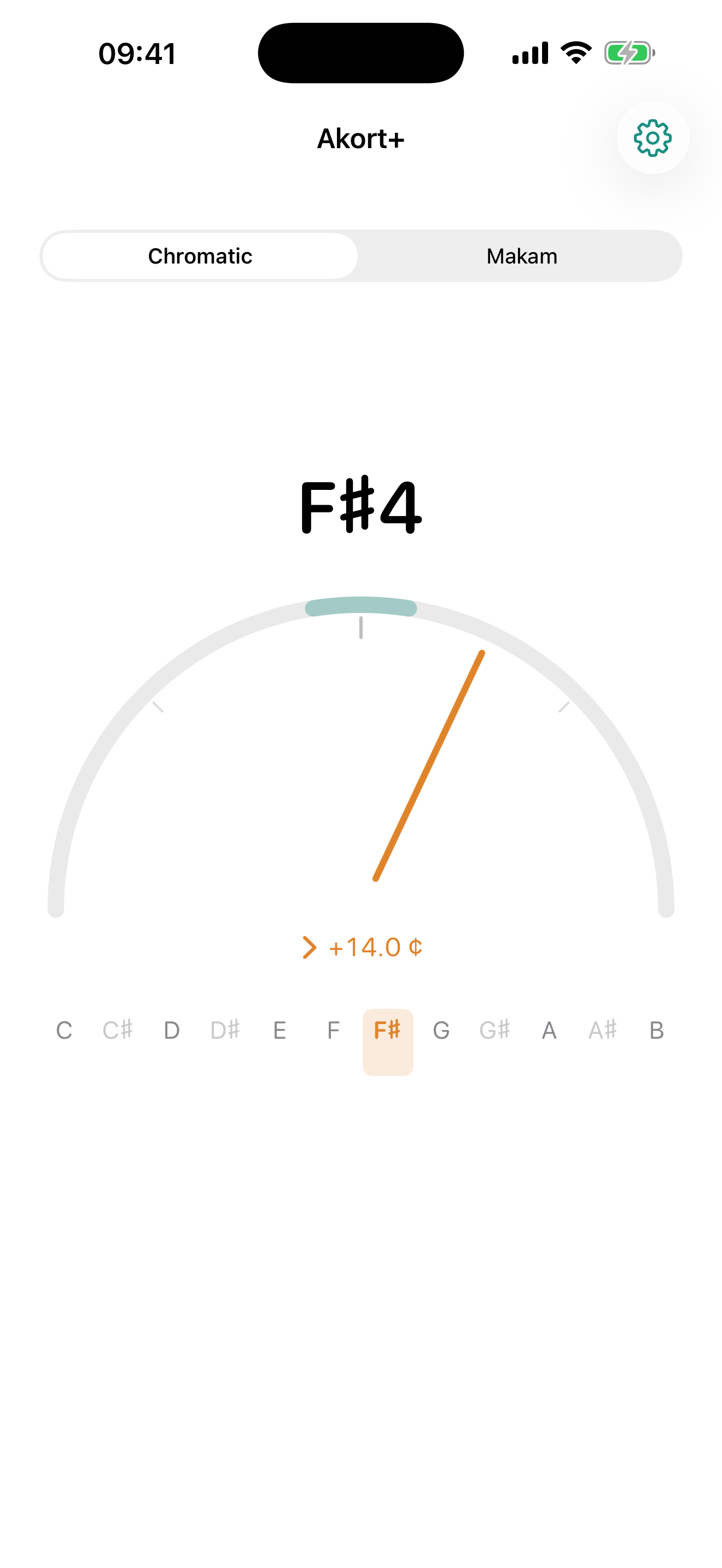 Akort+ Makam & Chromatic Tuner screenshot 3