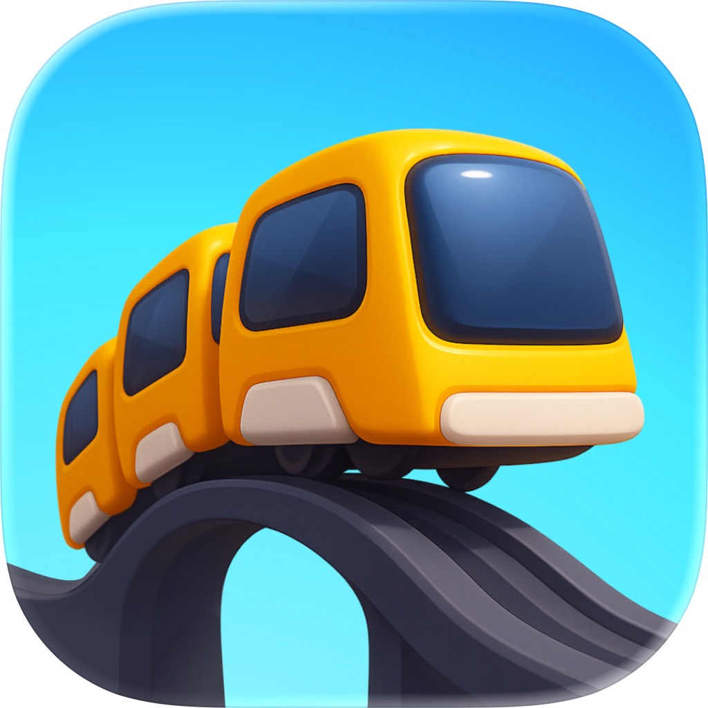 Apple App Store cover for Loop Train 3D