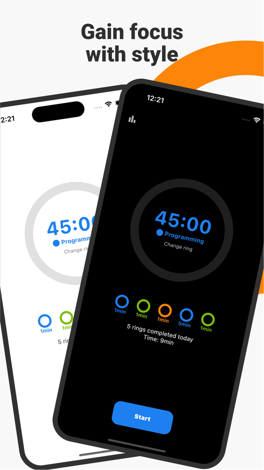 #2. Focus Tracker: Deep Work Timer (iOS) Podle: CRX Applications