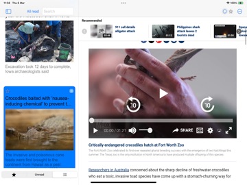 News Pocket iPad screenshot