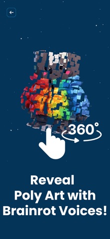 Brainrot Poly333: Retro Puzzle iPhone screenshot