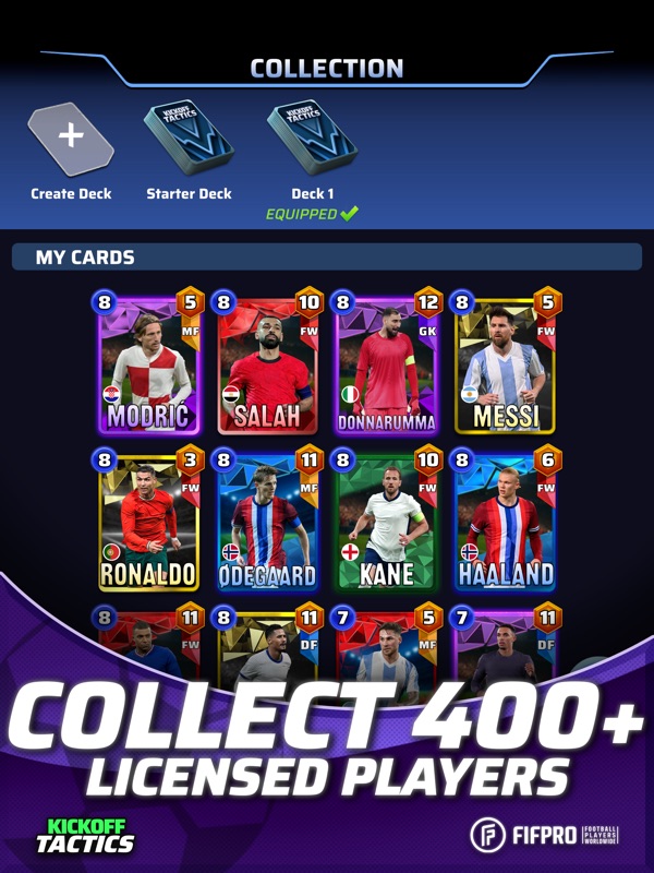 Kickoff Tactics: Football CCG screenshot 8