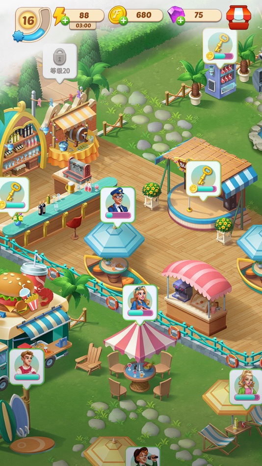 #4. Elsa's Garden (iOS) 由: IVYMOBI LIMITED