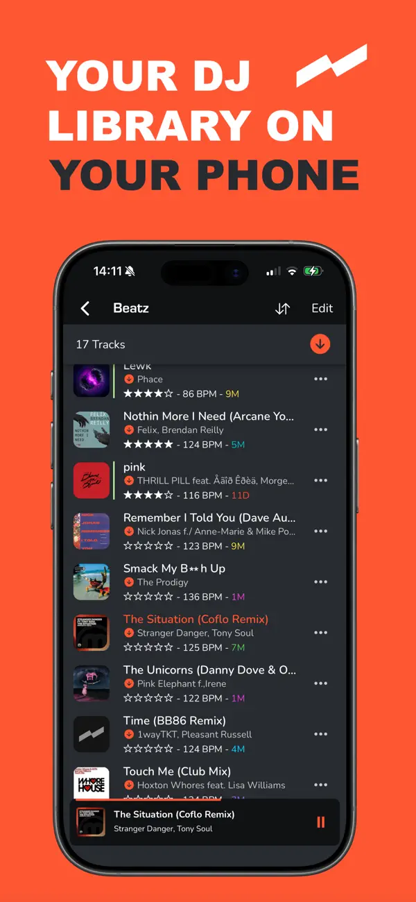 Screenshot #1 pour MIXO - The Cloud DJ Library