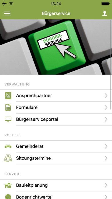 Gemeinde Waldbüttelbrunn Screenshot