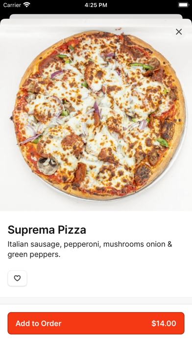 Mangiamo La Pizza iPhone screenshot 4 - Food & Drink app