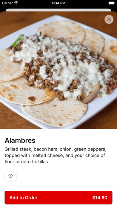 Taco Grill and Salsa Bar iPhone screenshot 4 - Food & Drink app