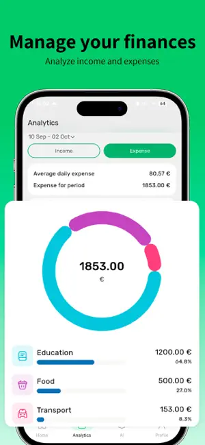 FinFlow: Money Manager screenshot 2