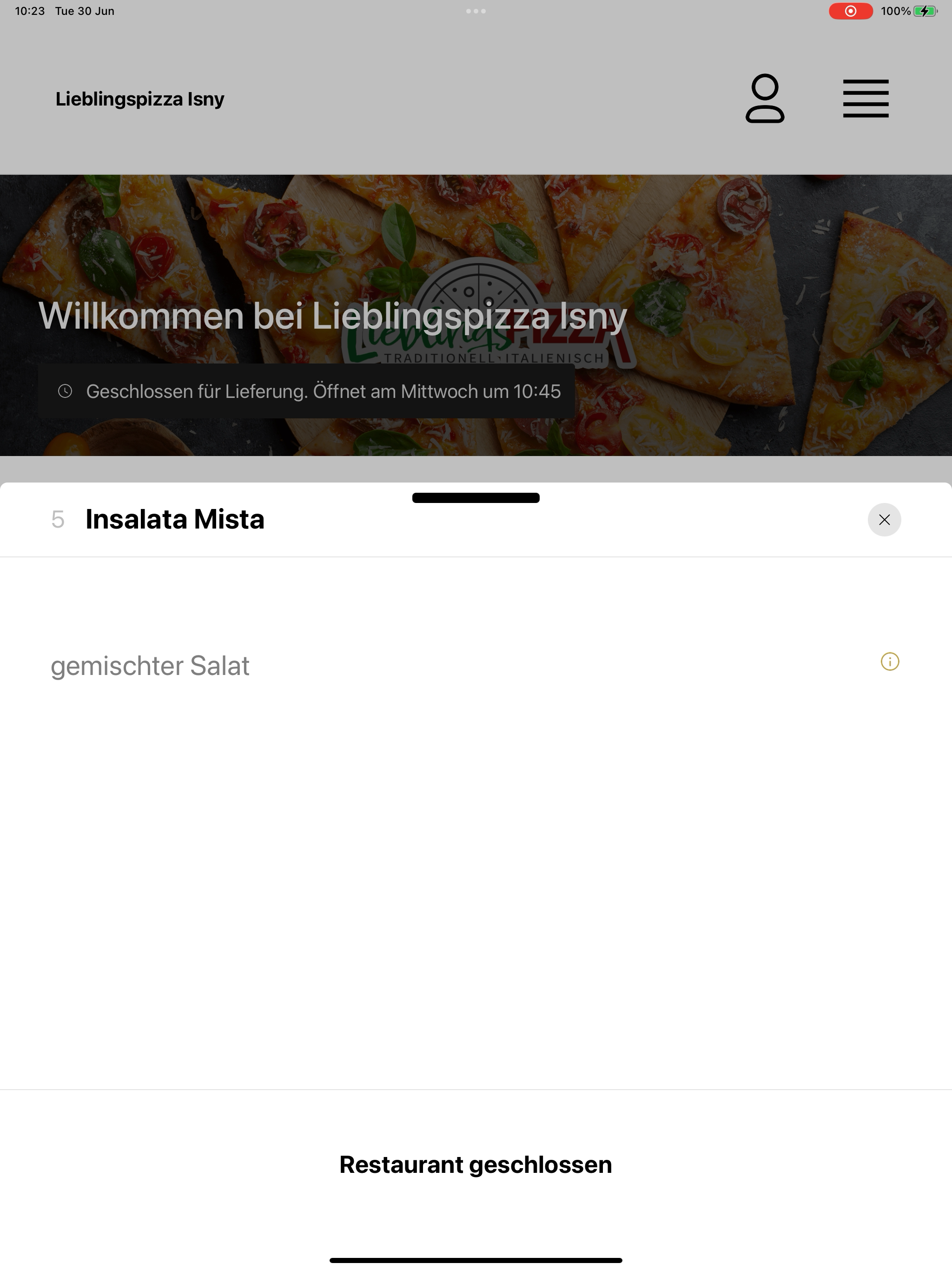 Lieblingspizza Isny screenshot 13
