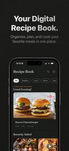 Meally: Recipes & Cookbook screenshot
