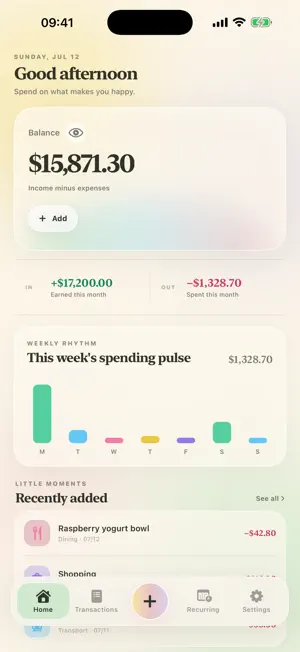 TallyPop · Transactions screenshot 1
