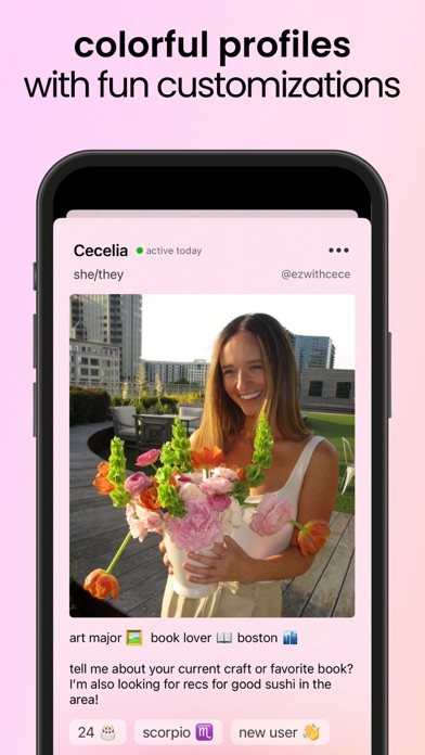 Egge Space: social for friends Screenshot