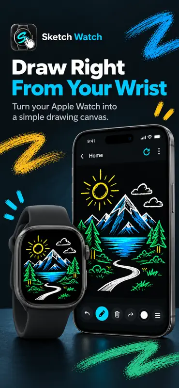 Sketch Watch -  Draw on Watch screenshot 1 of 4