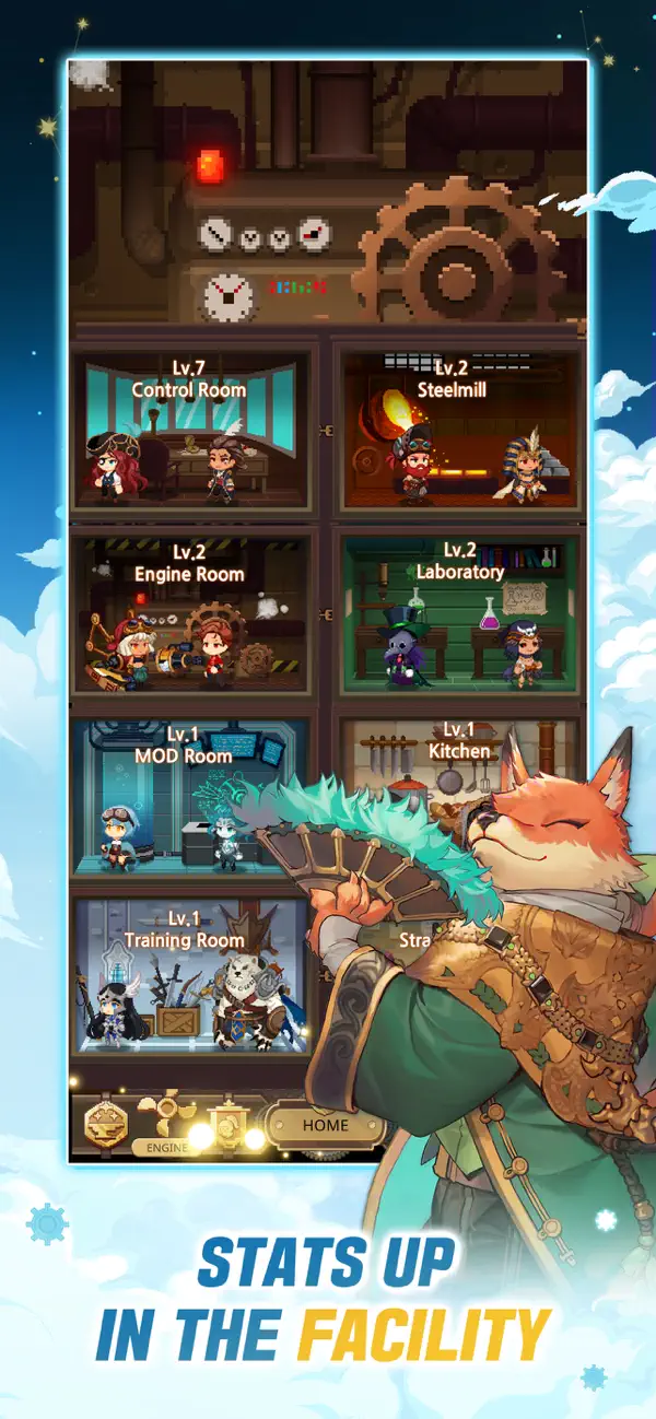 Airship Knights: Zero iOS Mod IPA screenshot 4 - iOS game interface