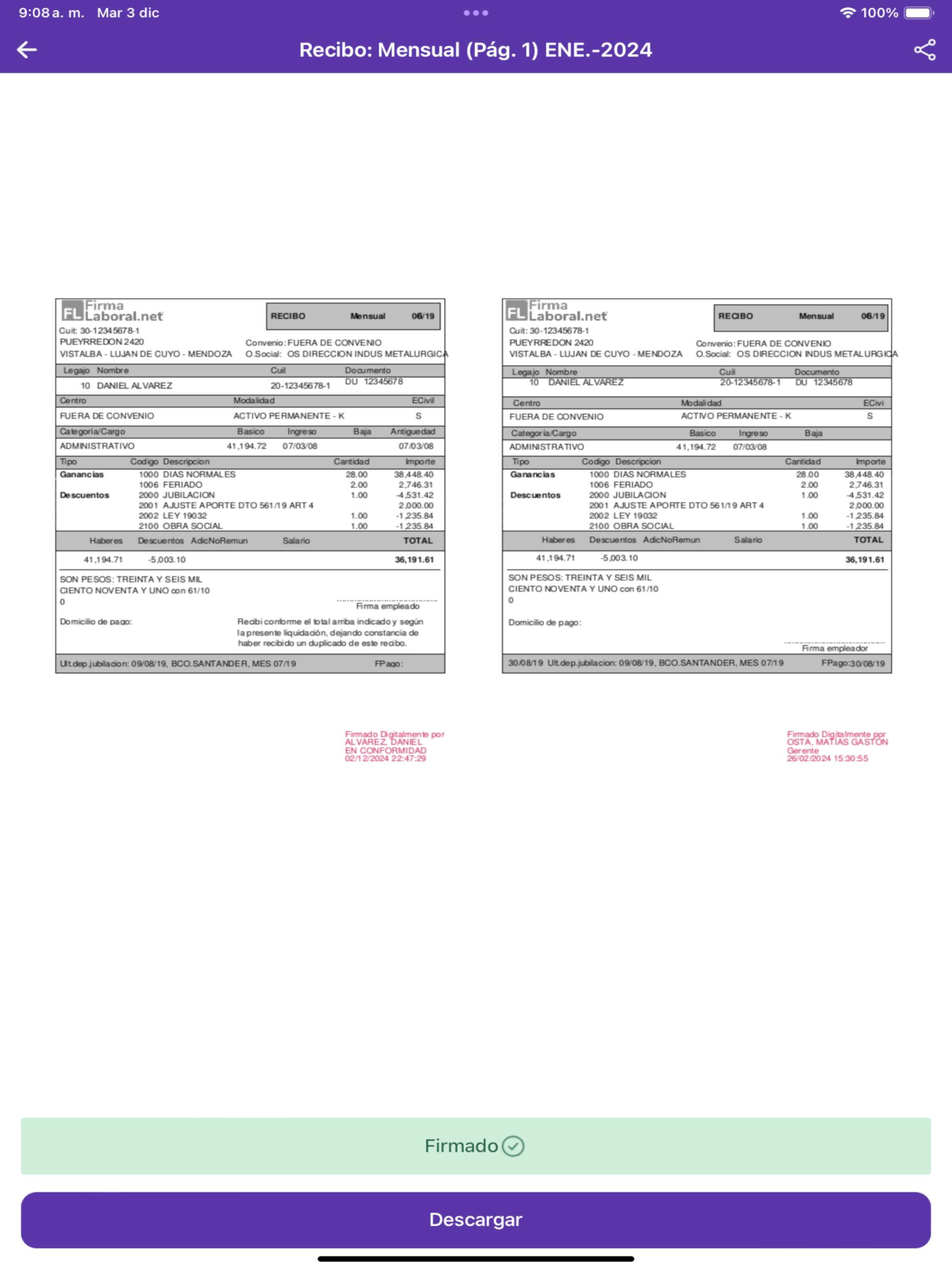 Firma Laboral screenshot 8