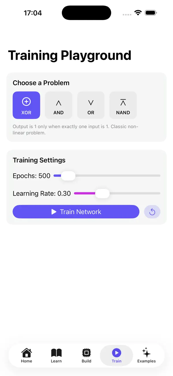 Screenshot #1 pour Neural Network Academy