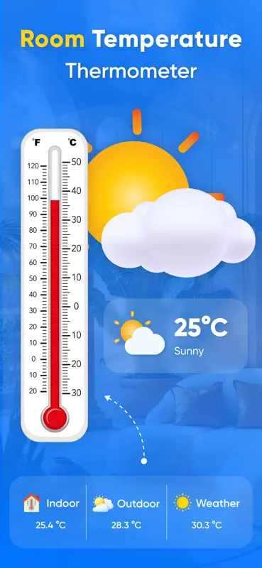 Room Temperature : Thermometer screenshot 1 of 9