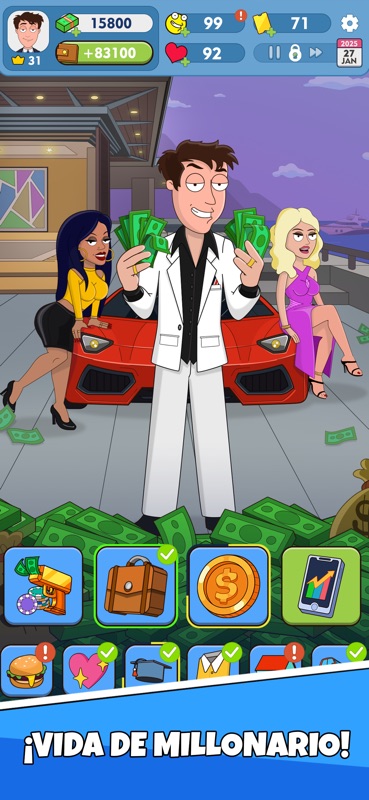 Idle Guy: Vida simulador juego screenshot 7