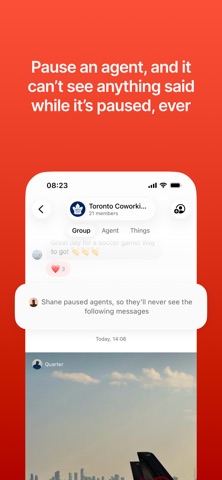 Convos · The Agentic Messenger screenshot