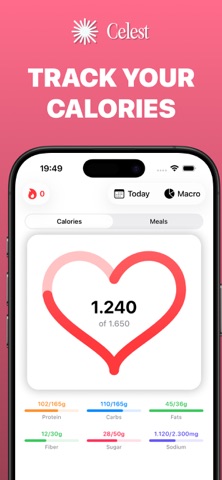 Celest: Calorie Counter Screenshot 1 of 5