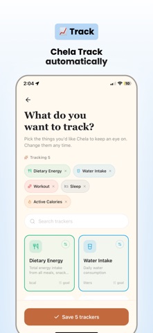Chela: AI Voice Notes & Habits Screenshot 5 of 10