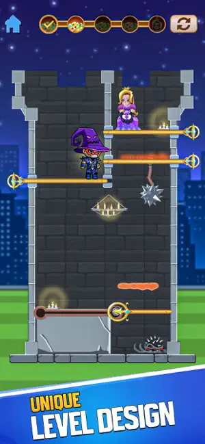 Pin Pull Puzzle: Save Hero screenshot 1