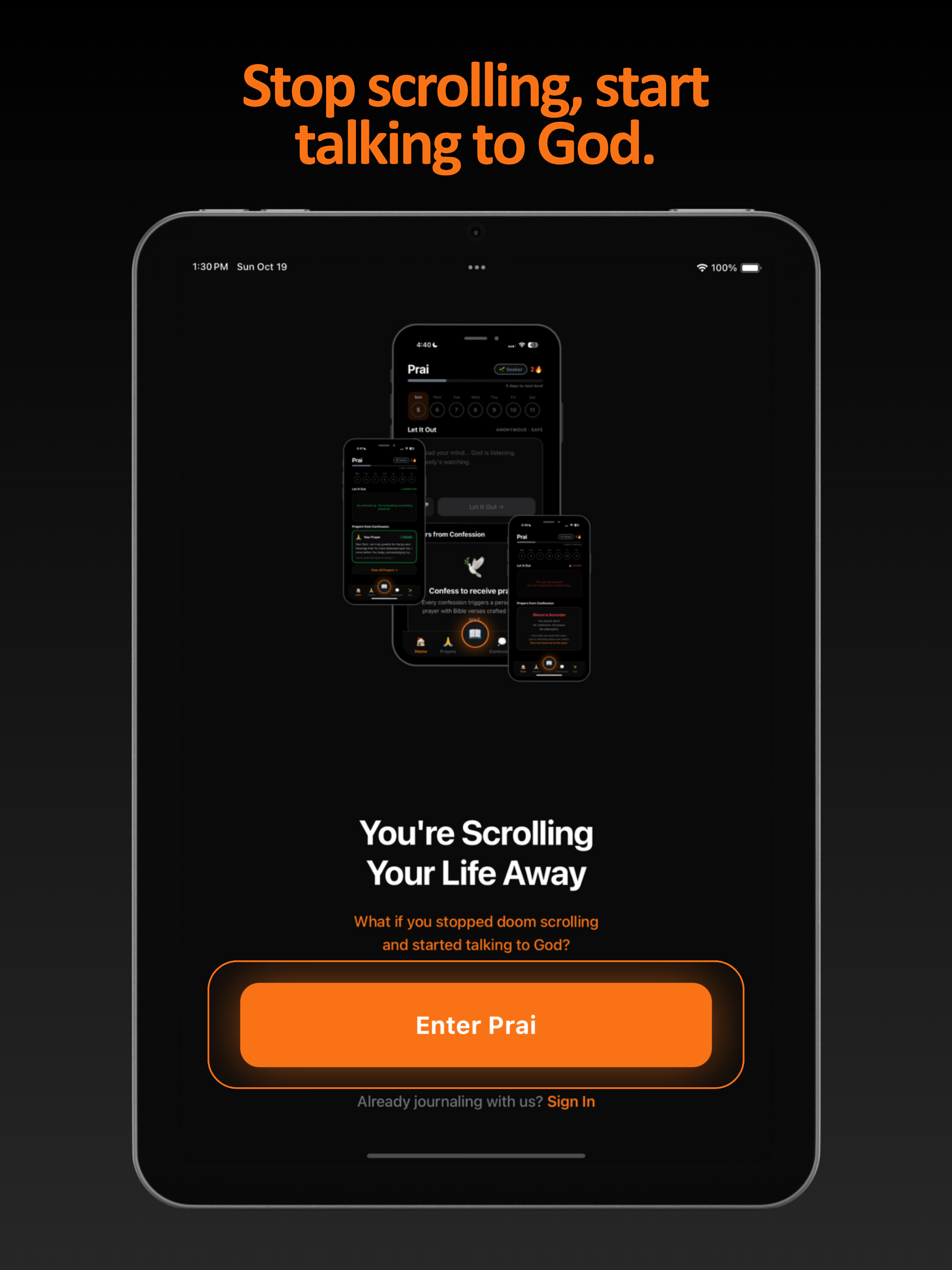 Prai – Journal & Pray screenshot 11